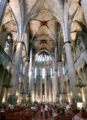 470 - Iglesia de Santa Maria del Mar.