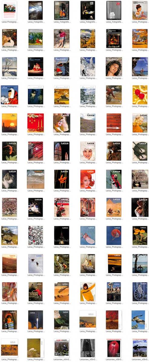 LeicaPhotographyMagazineArchive 1 - Viejas revistas Leica disponibles Online