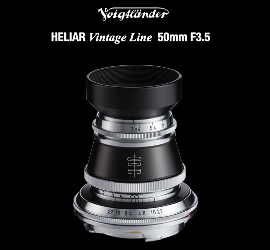 VoigtlanderHELIARVintageLine50mmf35VMlen 1 - Nuevo Voigtländer Heliar Vintage Line 50 mm f:3,5