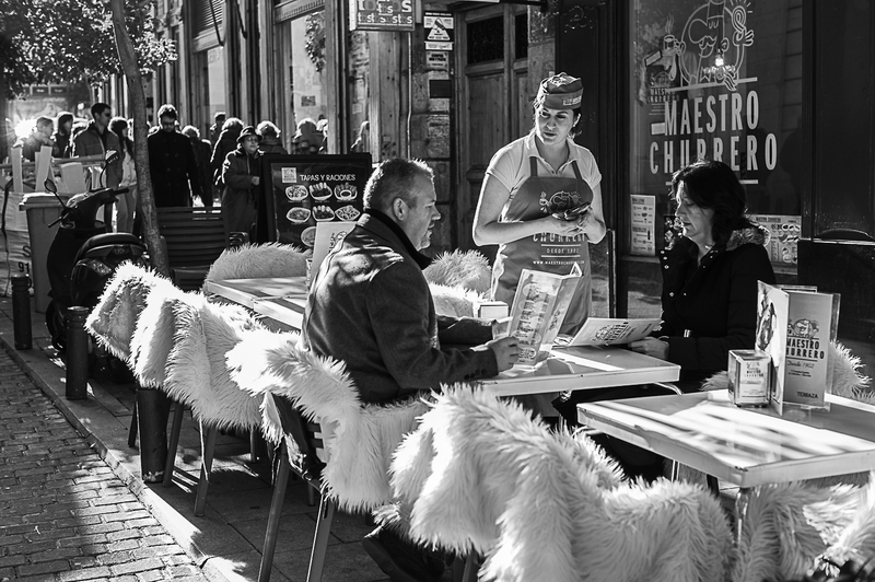 Terraza de invierno - A la calle