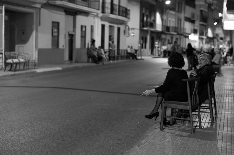 Sillas en la calle - Mi pueblo - Carcaixent