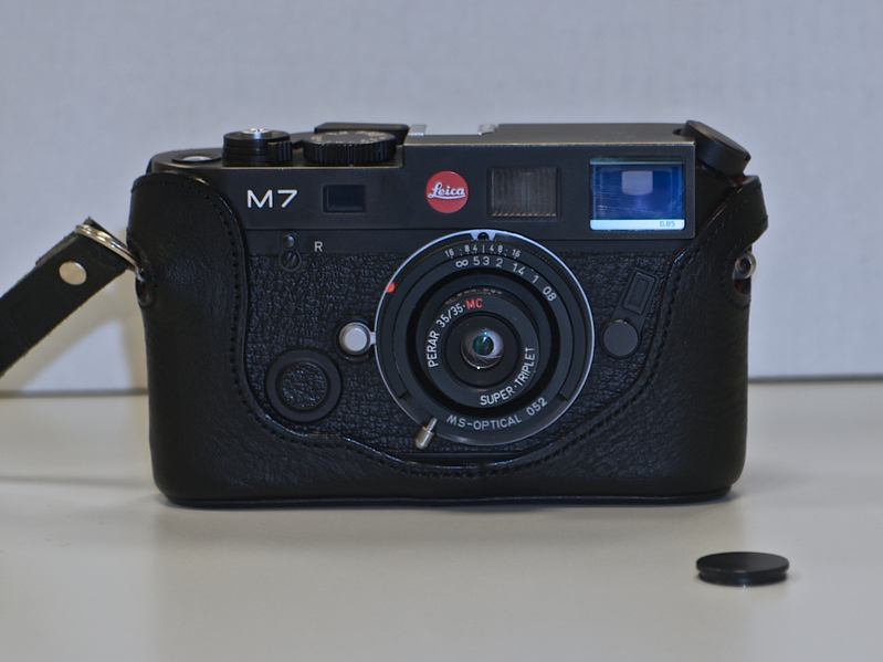 Leica M7 y MS Optical Super Triplet Perar 35 mm f:3,5