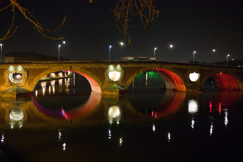 Toulouse... puente en el rio Garona